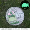 Piedras para Caminar en Patio, Piedras Redondas para Caminar, Decoración de Jardín, Piedras para Pavimentar Estilo Chino, Piedras para Caminar Exteriores Luminosas Antideslizantes de Resina