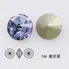 Dongzhou Diamante Cristal Morado Lavanda Para Uñas Boutique de Diamantes Fondo Puntiagudo Cristal K9 Mariposa Popular en Internet Accesorios Populares para Uñas