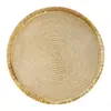 Tapete de Mesa com Borla de PP para Coordenação de Cores de Natal Transfronteiriça, Decoração de Mesa, Protetor de Isolamento Térmico, Resistente ao Calor, Anti-Escaldante, Utensílios de Mesa
