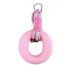 Llavero con Anillo de Silicona para Agarre de Neumático Equipo de Entrenamiento Manual Multilibras Alivio del Estrés Fortalecedor de Agarre Portátil Colgante Venta al por Mayor