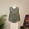 [Li] Nuevo chaleco de lentejuelas bordado estilo chino, chaleco retro de cuello redondo estilo chino, nueva colección otoño 2026, chaleco para mujer