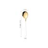 Cuchara Vajilla de Acero Inoxidable Celebridad de Internet Hogar Cuchara Pequeña Cuchara Cuchara para Mezclar Pastel Postre Cuchara para Café Venta al Por Mayor al Contado
