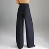 Elegantes pantalones banana de pierna ancha para mujer, nuevo estilo otoño e invierno 2026, pantalones casuales sueltos y fluidos, pantalones largos adelgazantes y versátiles para mujer