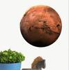 Fábrica nova transfronteiriça nove planetas adesivos luminosos quarto infantil adesivos de parede planeta adesivos fluorescentes removíveis