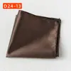 Bolsillo de la Camisa del Traje Bufanda Banquete de Bodas Negocios Poliéster Seda Bufanda Cuadrada Pequeña Pañuelo de Bolsillo Fábrica de Shengzhou Pañuelo Rayado para Hombres