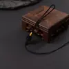 Cordão de nó de poço de algas tecido à mão Nó chinês corda de alça antiga sachê pingente acessórios pendurados DIY feitos à mão atacado