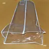Capa de Poeira Transparente Grossa de Camada Dupla para Vestido de Casamento, Fabricante de Saco de Poeira para Vestidos, Saco de Armazenamento para Vestido de Casamento