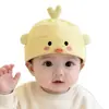 Chapéu de Sol para Bebê para Primavera e Outono, Boné fino de Secagem Rápida com Proteção Solar para Meninos e Meninas, Boina Amarela de Pato para Menininhas
