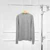 Dragón Marino Warren AC colección otoño e invierno: Suéter de lana merino estilo nórdico, corte holgado, cuello redondo, manga larga, para mujer