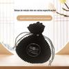 Bolsa de joias preta para atacado, bolsa de veludo com cordão, bolsa de armazenamento, bolsa para joias e cosméticos, fornecimento de fábrica
