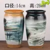 Yixing Maceta Grande de Cerámica Gruesa para Suculentas Tocón Viejo Planta Verde Maestro Tocón de Acantilado Retro Simple Transpirable Maceta de Cerámica