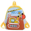 Escavadeira de Desenho Animado Mochila Escolar Infantil Jardim de Infância Meninos e Meninas Mochila Leve para Meninos Bebê Saída Mochila de Lazer Nova