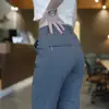 Pantalones Casuales de Seda de Hielo para Hombre, Pantalones Delgados Elásticos Rectos Ajustados de Verano, Nuevo Modelo 2025, Pantalones Frescos y Transpirables para Hombre para el Verano