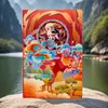 Cuaderno de Talla de Papel Cultural y Creativo Estilo Nacional, Cuaderno de Talla de Papel Hueco 3D Creativo, Personalización de Cuaderno Cultural y Creativo de Viaje