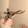 Accesorios para el Cabello Estilo Coreano Pinza para el Cabello Estampado de Leopardo Flor Elegante Pinza 2025 Nueva Pinza Retorcida para el Cabello Volumen del Cabello Placa de Pinza de Una Pieza de Gama Alta