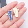 Accesorios de Aleación Esmaltada para Manualidades Colgante Ropa Deportiva Zapatos Bate de Béisbol Llavero Hecho a Mano Pendientes Colgante de Joyería