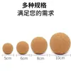 Bola de Massagem Fascial de Cortiça Multi-Tamanho Alta Densidade Bola de Yoga de Cortiça Treinamento de Músculos do Assoalho Pélvico Bola de Amendoim Imprimível
