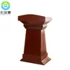 Mesas y Sillas para Salas de Conferencias Gubernamentales de Estilo Chino Tradicional para Compras Políticas, Mesas Rojo Oscuro para Reuniones, Mesas Lacadas Rojo Oscuro