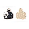 Serie de Halloween Calabaza Murciélago Cabeza de Fantasma Adornos para la Cabeza Accesorios Colgante de Aleación DIY Cadena para Teléfono Colgante para Llavero