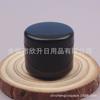 25ml g frasco de creme preto frasco de pomada pequena amostra frasco de creme para o rosto creme para as mãos sub-frasco de cera de cabelo pequeno frasco de amostra