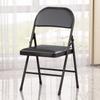 Taburete Simple con Respaldo, Silla Plegable para el Hogar, Silla de Comedor Portátil, Silla de Oficina, Silla de Conferencias, Silla de Computadora