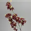 Cruz de Gran Altura Bordado Salvaje Hortensia Flor Artificial Decoración de Boda Plantas Verdes Artificiales Cedro Techo de Boda Guía de Camino Decoración Suave Flores Falsas
