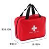 Kit de primeros auxilios portátil para exteriores transfronterizo, para emergencias domésticas, rescate, salvamento, juego completo de kit de emergencia para acampar al aire libre, para vehículos