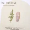 Zm Zircón Nuevo Súper Brillante Fondo Plano 1.5X3 Marquisa Pedrería para Uñas Mini Colorida de Forma Irregular para Decoración de Uñas