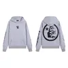 Moda Estadounidense Transfronteriza Hellstar Calle Estadounidense Hip-Hop Versátil Casual Otoño e Invierno Sudadera con Capucha Estampada