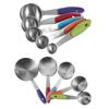 Balanza de acero inoxidable Taza medidora Cuchara medidora Cuchara medidora Cuchara para café Cuchara para leche Taza medidora Cuchara medidora Diez Piezas Herramientas para Hornear