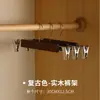 Perchero Plegable de Madera Maciza para Pantalones Colgador de Pantalones Multicapa Clip Mágico para Pantalones sin Marca Almacenamiento en Armario Colgador de Pantalones para Pantalones de Vestir y Jeans