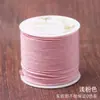 Cordão de colar de fio de algodão trançado à mão estilo Xizang, cordão para pingente não elástico, atacado, fio colorido, material de corda para artesanato