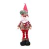 Muñeco navideño Papá Noel telescópico, muñeco de nieve, alce, decoraciones navideñas, ambiente navideño, decoraciones con sentido