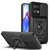 Shun Jia janela de pressão para OPPO Reno8Pro Plus capa de telefone móvel all-inclusive anel de dedo magnético suporte capa protetora