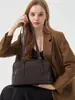 Oferta Especial Bolso de Bowling de Moda Estilo Coreano Nuevo Modelo 2026 Elegante Bolso de Hombro Grande Boston para Mujer