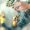 Dragón Bebé Navideño Huevo de Pascua Colgante Feliz Navidad Decoración del Hogar Adornos de Navidad