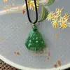 Pingente de Calcedônia Natural Pingente do Buda Maitreya Ágata Branca Buda de Barriga Grande Vermelho Buda Sorridente Verde Pingente de Ágata Amarela Rosa