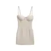Elegante Vestido Bodycon Corsé de Espina de Pescado con Falda Corta Ajustada a la Cadera, Vestido Strapless Sexy de Nicho Estilo Tailandés para Primavera/Verano