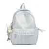Mochila Ins para alunos do ensino fundamental, alunas do ensino médio, estudantes universitários, alta (alto valor de aparência), estilo novo de nicho, mochila para o dia a dia, grande capacidade, mochila de costas duplas