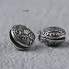Pingente de Sino Retrô de Cobre Branco Pingente de Sino Pixiu Latão DIY Pulseira Colar Acessórios de Joia Material para Sapato Bolsa