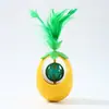 Juguete para Mascotas Bola de Pelo Juguete Tambaleante para Entretenimiento Propio, Alivio del Aburrimiento y Consumo de Energía; Juguete para Gatos Muelle Bola de Pelo Suministros para Gatos