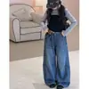 Jeans de Nuevo Estilo Otoñal para Niñas Mayores, Pantalones Vaqueros Casuales para Niños, Tendencia de Moda Elegante y Versátil