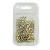 Rhinestones de circonita amarillo dorado para decoración de uñas, mini strass pequeños de color amarillo de fondo plano y forma irregular, efecto iluminador, accesorios de decoración de uñas ponibles