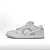 Dunk Panda Sb Sombra Gris Congelado Primera Capa Piel de Vaca Caña Baja Unisex Retro Patineta Zapatos Deportivos Venta al por Mayor