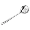 Colher de aço inoxidável com fundo plano de capivara, colher de sopa fofa para casa, colher redonda, colher de aço inoxidável espessada, colher de jantar estilo ocidental, design aprofundado