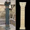 Columna esquinera romana Columna cuadrada de Europa Central Plantilla cuadrada para puerta de villa de cemento Pared exterior engrosada Jardín de esquina estilo europeo