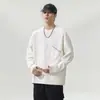 Sudadera Nueva Holgada de Cuello Redondo para Hombre Primavera y Otoño 2026, Top Casual Versátil de Manga Larga Talla Grande, Marca de Moda Estilo Americano Venta al por Mayor