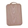 Tabla de Cortar de Grano de Madera de Grado Alimenticio Antibacteriana Engrosada Antideslizante Tabla de Cortar para el Hogar Cocina para Picar Huesos y Frutas