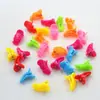 Anéis Plásticos Infantis, Anéis com Imitação de Diamante, Joias de Princesa para Meninas, Presilhas de Florzinhas, Sapatos de Cristal, Brinquedos de Faz de Conta