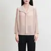 Moda Miyake Reductor de Edad Punto con Solapa para Mujer Otoño 2025 Nuevo Cárdigan de Punto Abotonadura Simple Holgado Chaqueta Corta Top